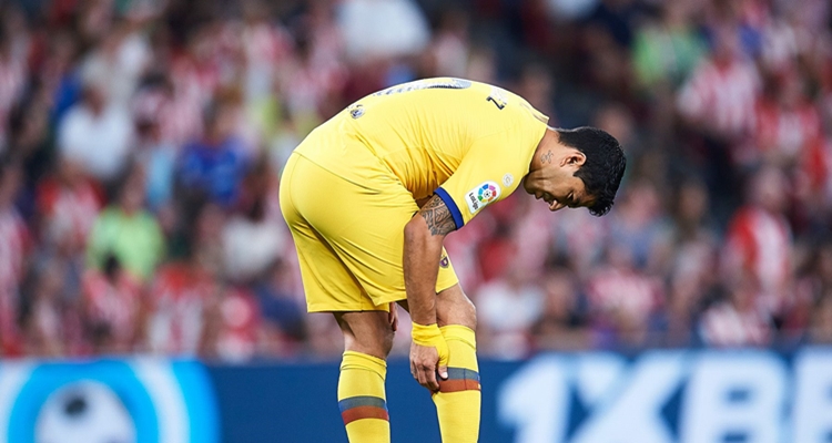 Lesiones Luis Suárez Barcelona