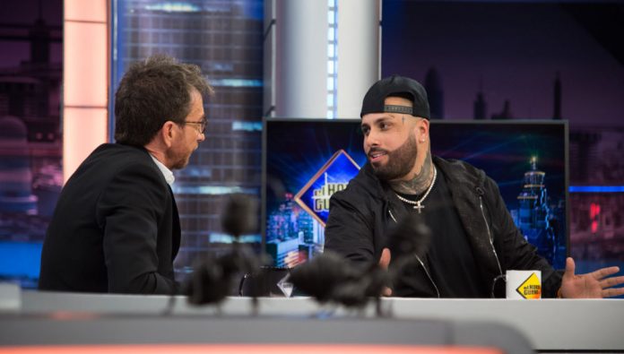 nicky jam con pablo motos en el hormiguero