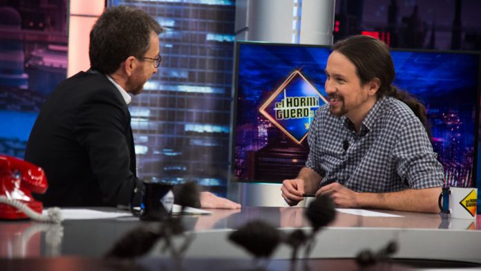 pablo iglesias y pablo motos en el hormiguero