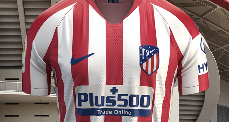 Plus500 patrocinador principal Atlético de Madrid