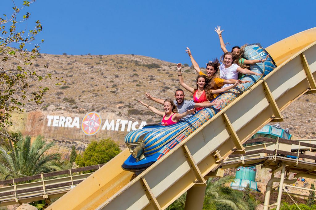 Terra Mítica parque de tracciones