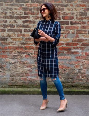 vestido con pantalón