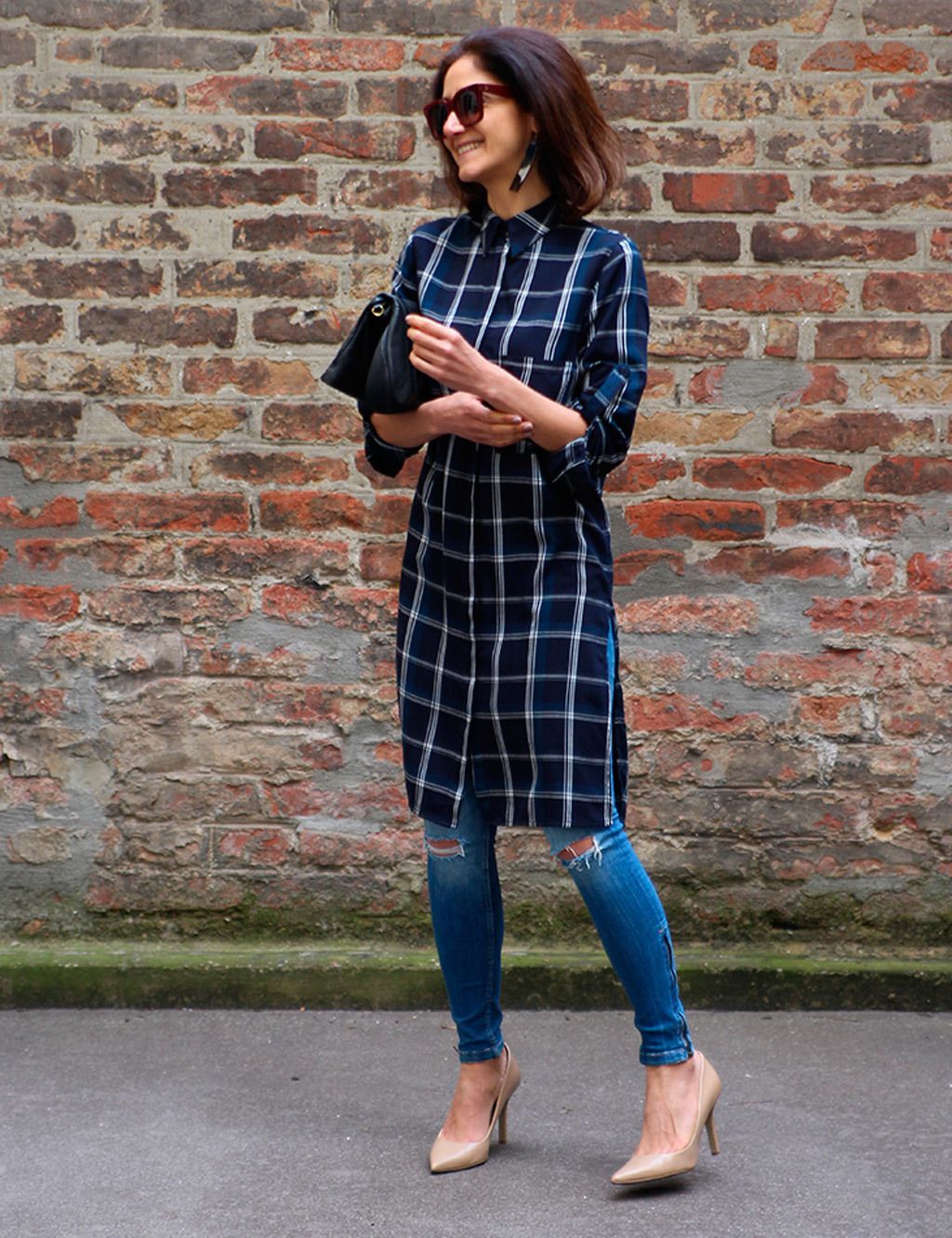 vestido con pantalón