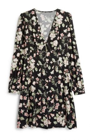 Vestido con estampado floral