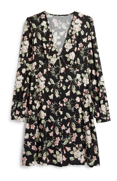 Vestido con estampado floral