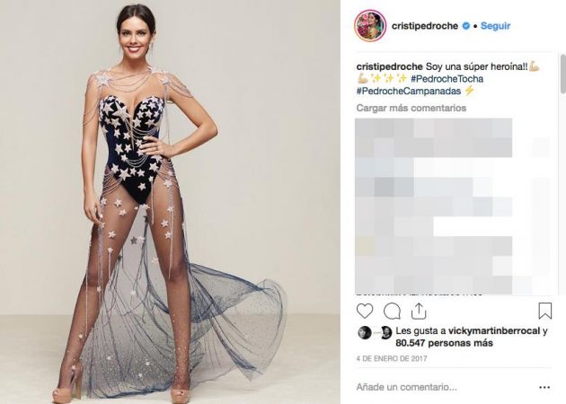 Los trajes que ha llevado Cristina Pedroche en las campanadas (y lo que sabemos del último) 3 Merca2.es Pedroche posando