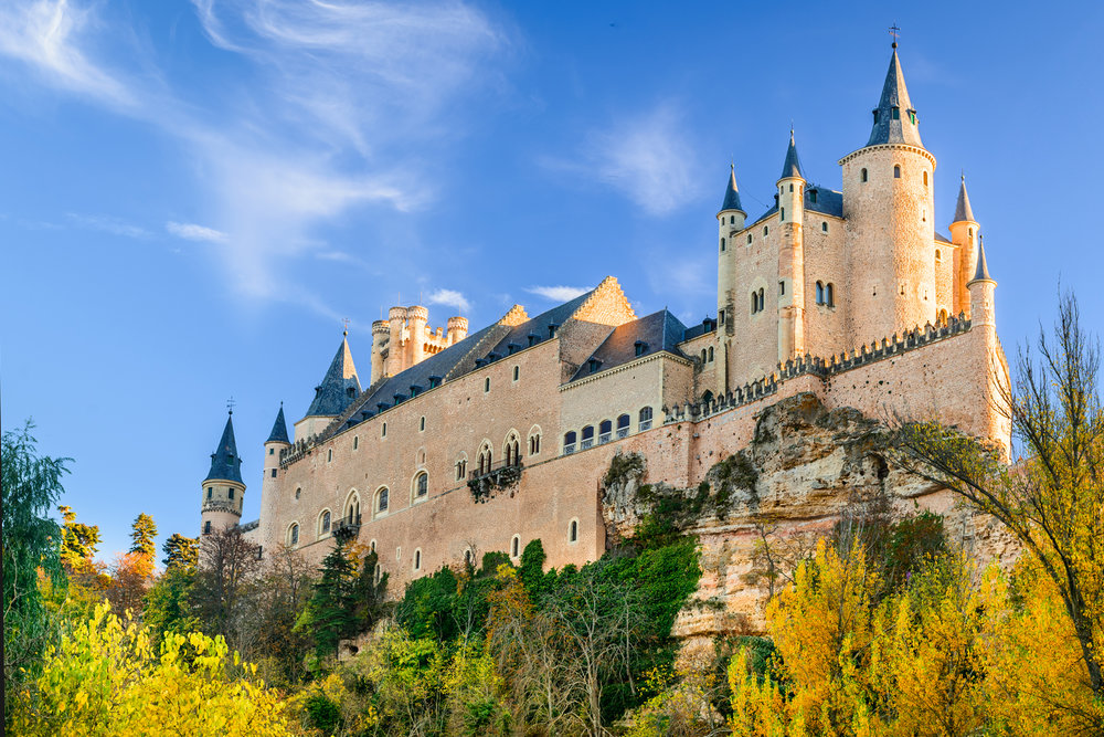 ALCÁZAR DE SEGOVIA edificios de españa