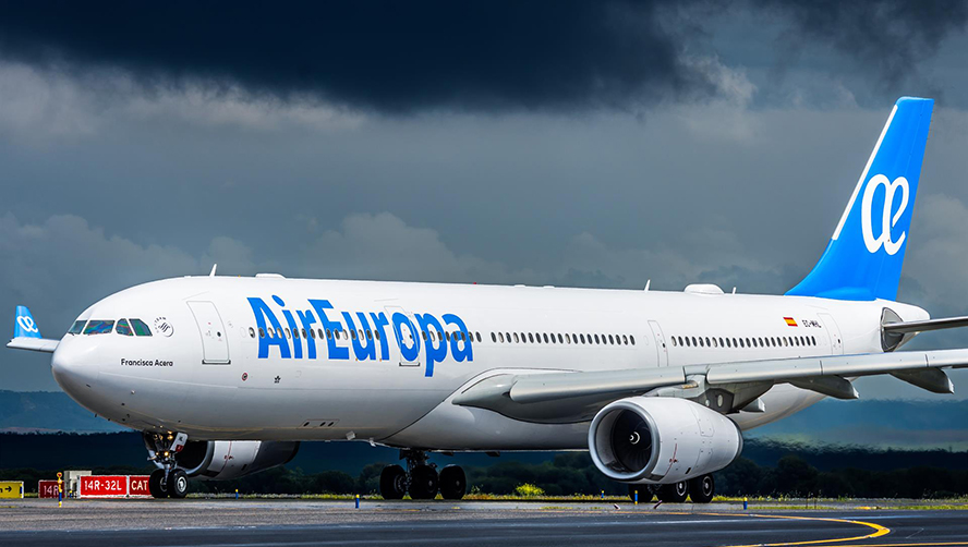 Air Europa refuerza su presencia en Centroamérica y retoma su ruta a Panamá