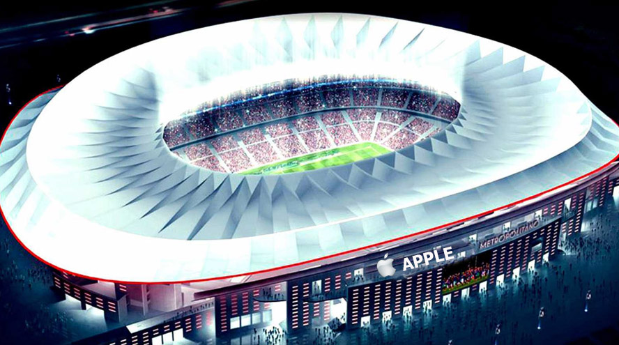 Apple negocia con la familia Gil y el Atlético de Madrid: 320 M€ y nombre del estadio