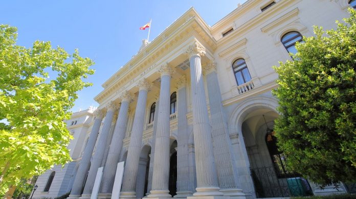 Bolsa de Madrid.