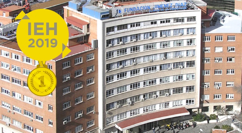 La Fundación Jiménez Díaz se afianza como mejor hospital de España según el IEH 2019
