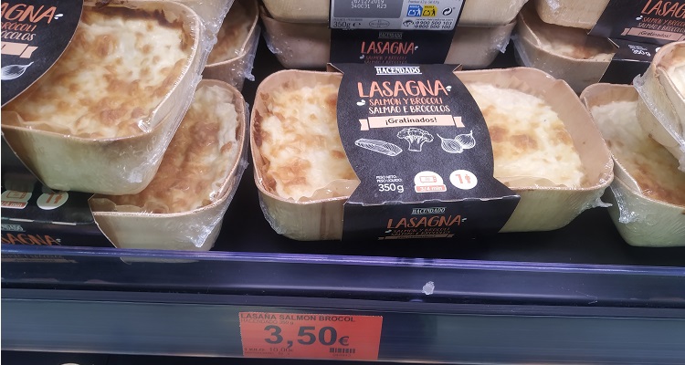 Mercadona lasaña salmón brócoli Merca2.es