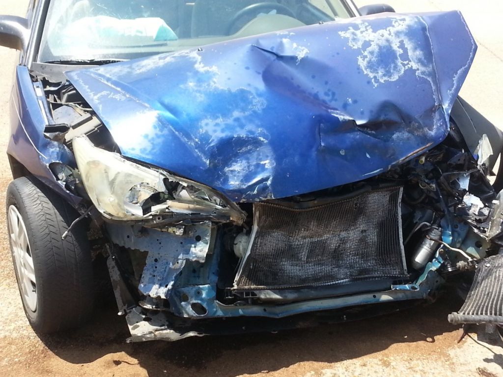 Accidente coche Uber