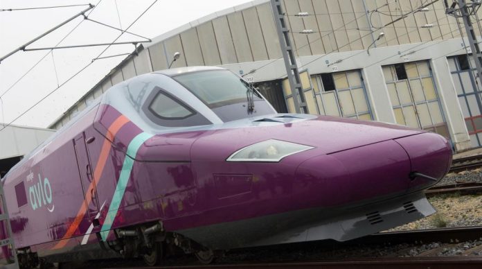 AVLO, el tren 'low cost' de Renfe. Fuente: Agencias