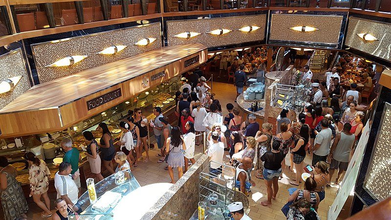 buffet en cruceros