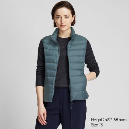 Chaleco plumas ultra ligero mujer