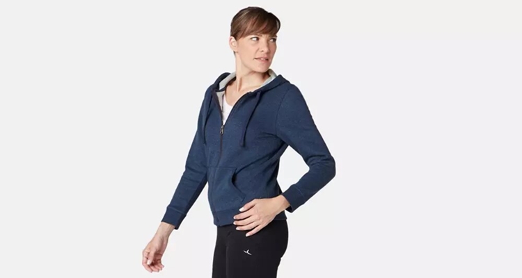 Chaqueta deportiva de gimnasia Decathlon