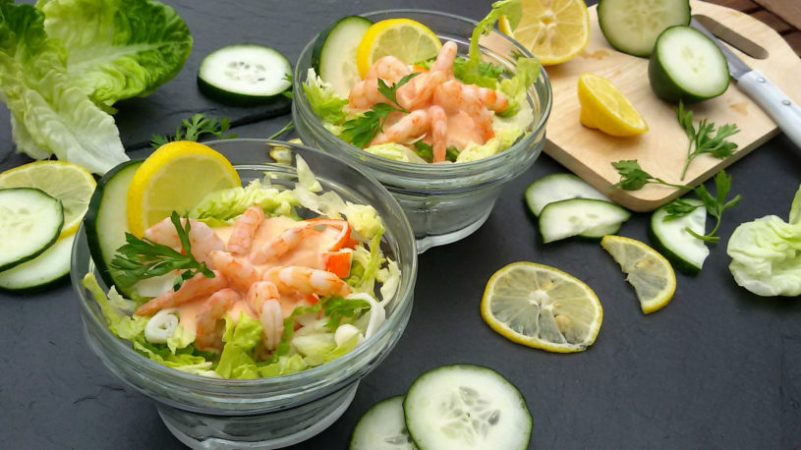 coctel gambas