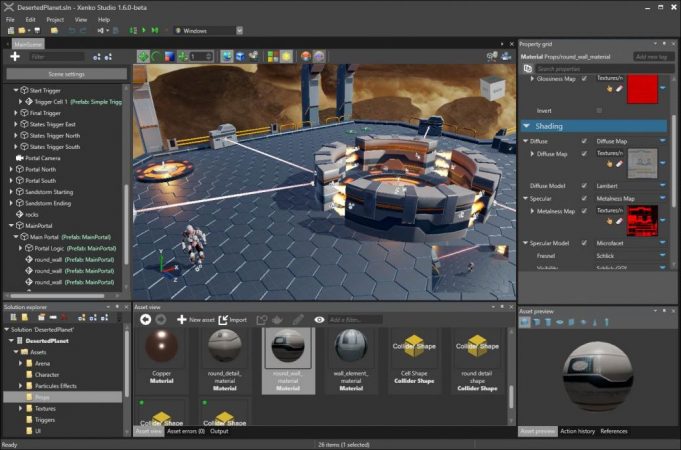 Game engine, diseño