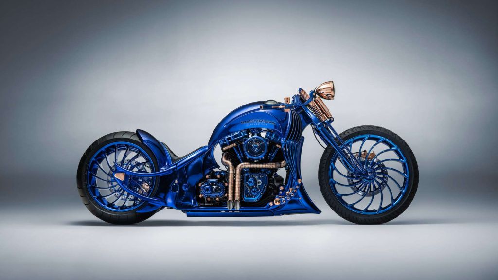 Esta es la Harley más cara del mundo, con diamantes y oro