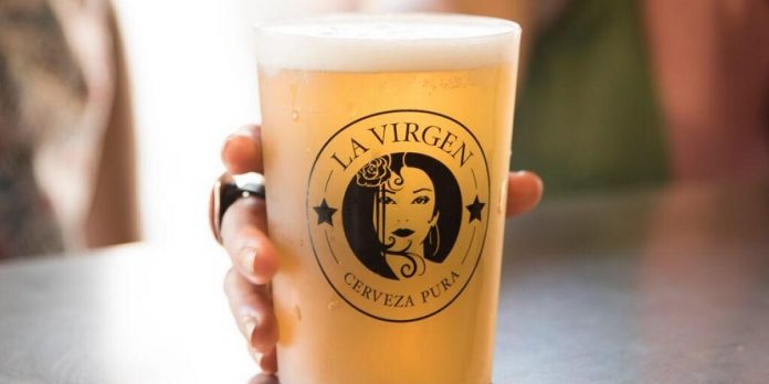 La Virgen cerveza