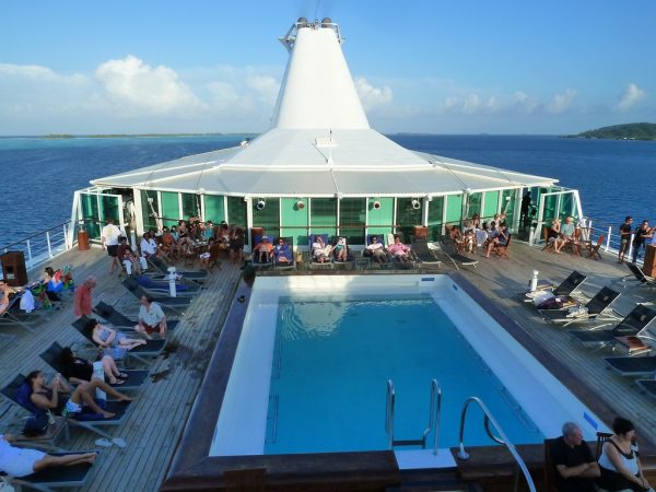 piscina en cruceros