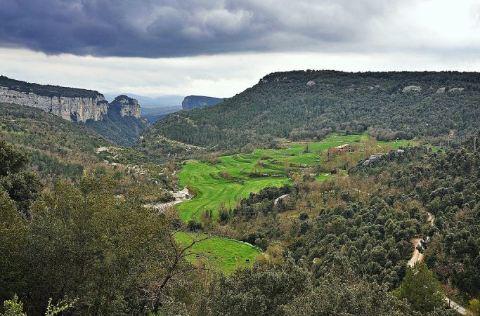 Travertet, montañas