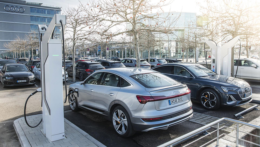 Audi inversion puntos recarga