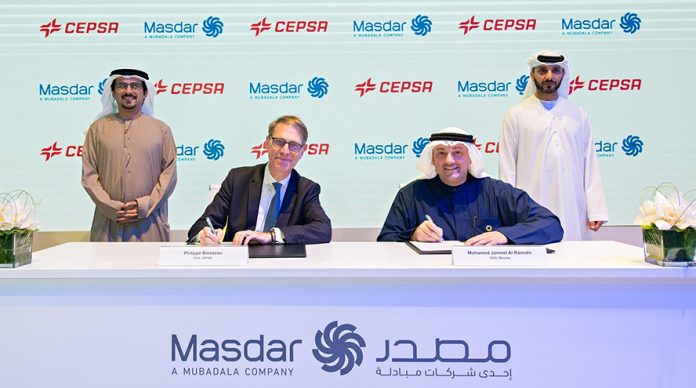 Cepsa y Masdar - nueva empresa conjunta España y Portugal