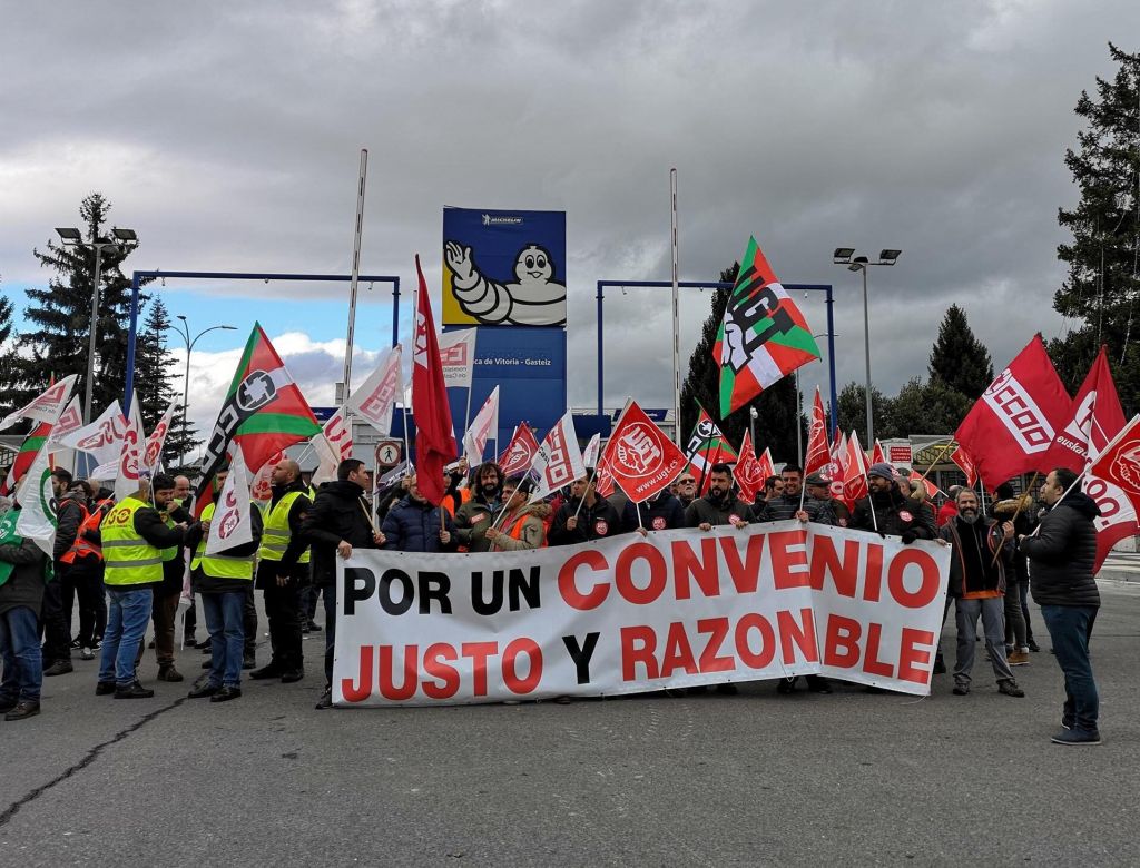 Sindicatos amenazan a Michelin con protestas por el «injusto» convenio