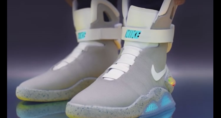 nike del regreso al futuro