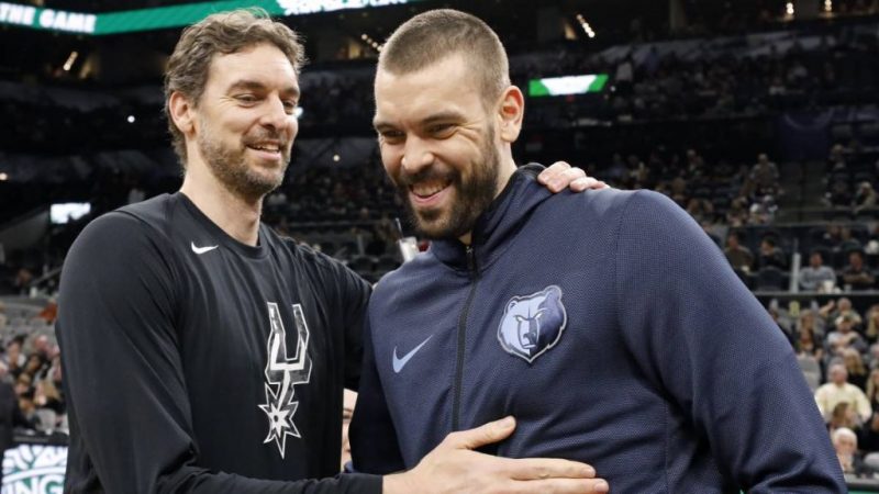 Pau Gasol y Marc Gasol