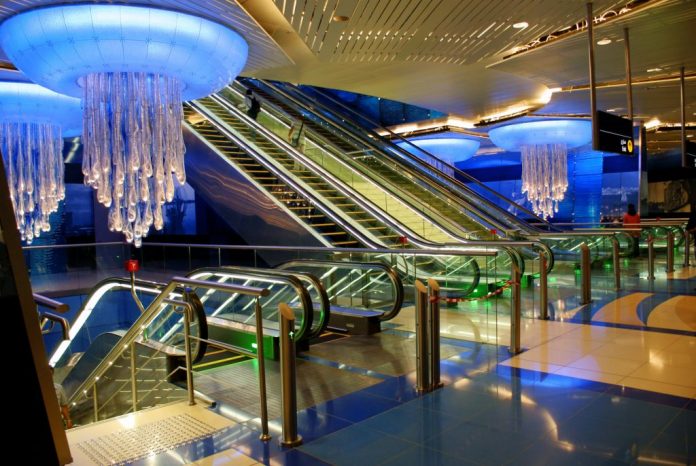 Dubai tiene una de las mejores estaciones de metro