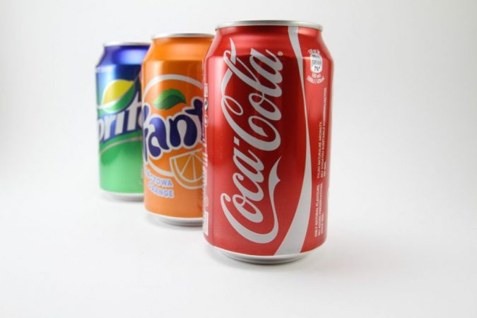 refrescos coca-cola, fanta, pepsi