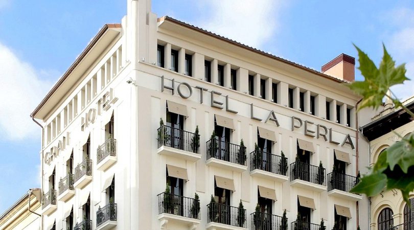 hoteles malditos de España, La Perla, Pamplona