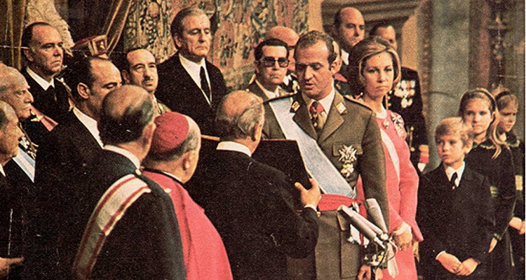 Juan Carlos I proclamación