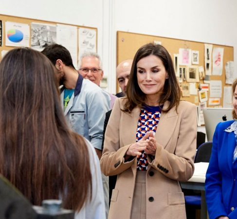 Visita de Letizia a la Real Casa de la Moneda