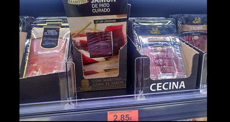 Mercadona - jamón de pato