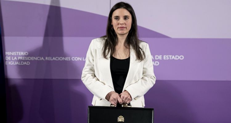 Irene Montero, Ministra de Igualdad