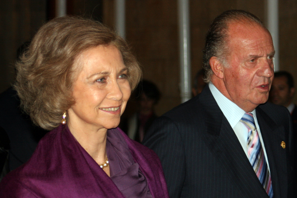 Reyes de España Juan Carlos I y Sofía