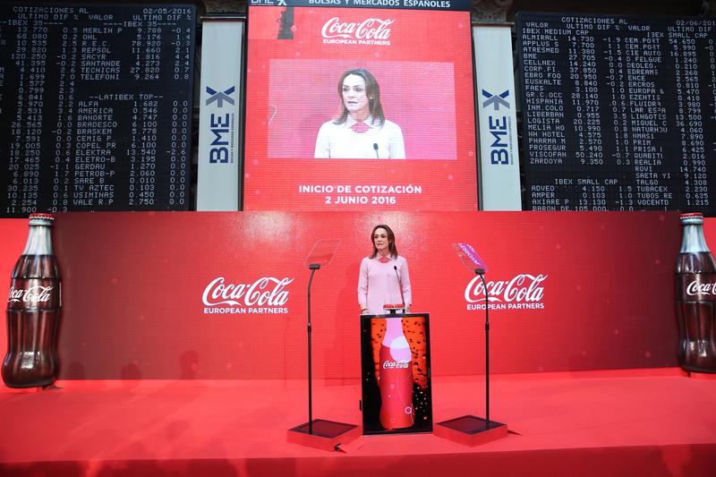 Coca-Cola European Partners gana 1.090 M€ en 2019, un 20% más