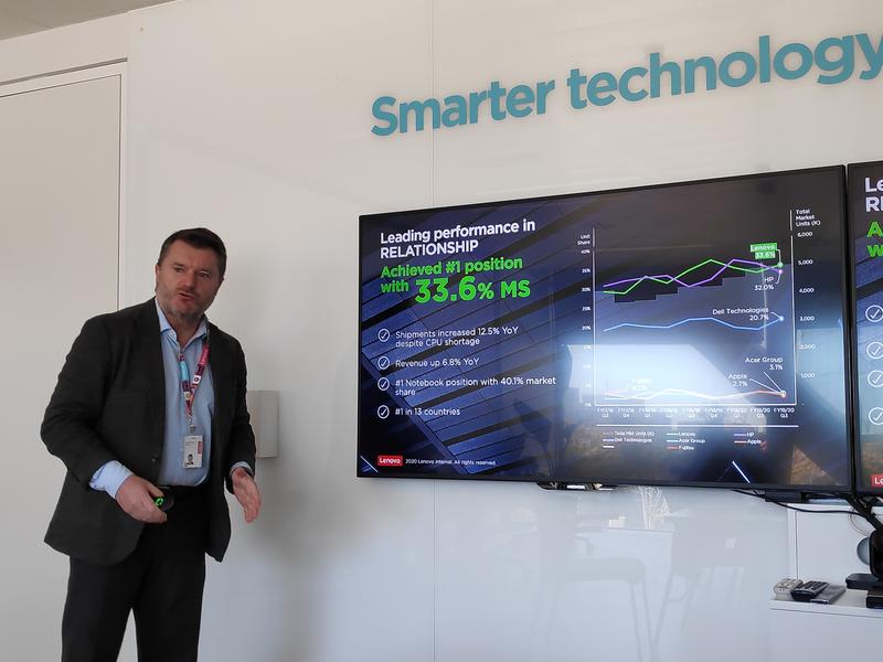 Lenovo aspira a liderar el mercado español de ordenadores