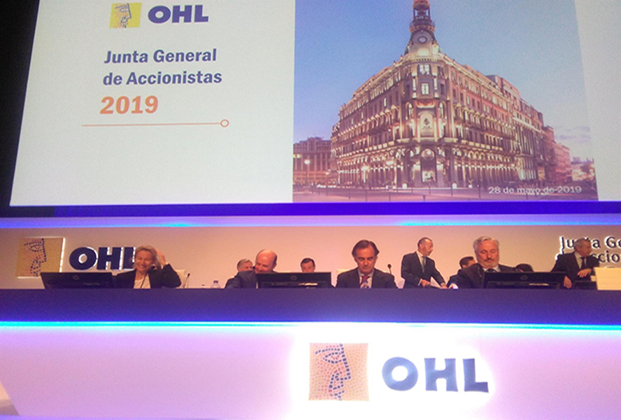 OHL arranca su plan de refinanciación para reducir en 105 M€ su deuda