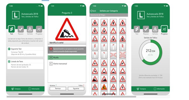 Autoescuela 2019 app para iOS