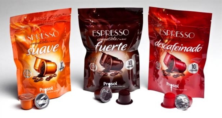 Cápsulas de café Prosol