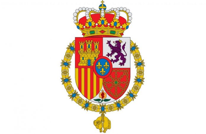 Escudo de Felipe VI, Casa Real