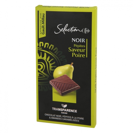 Chocolate sabor pera Carrefour gourmet