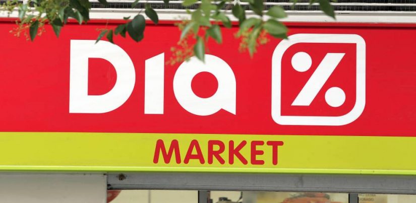 Logo de supermercado Dia