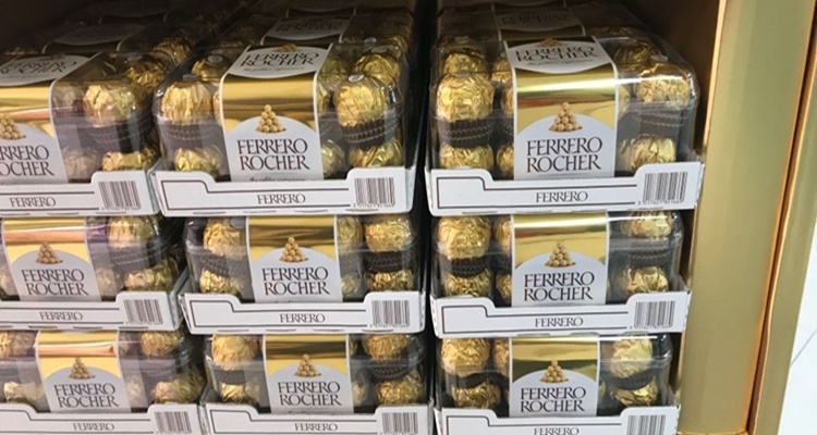 Mercadona bajada Ferrero Rocher