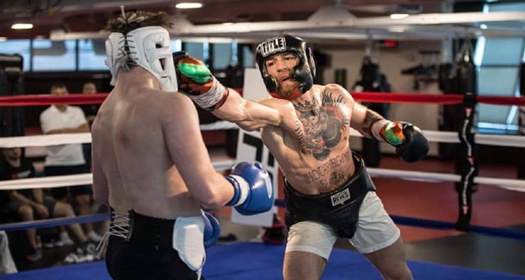 Connor Mcgregor sparring